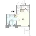 パレステュディオ芝大門 間取図