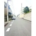柏市篠籠田 前面道路