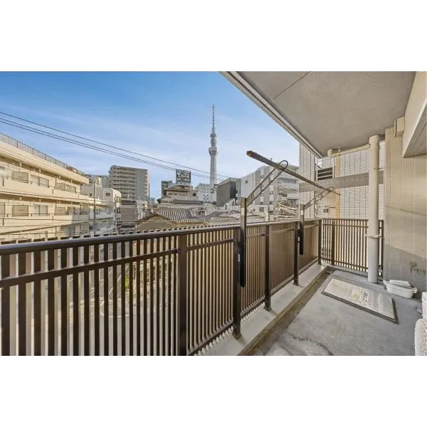 シエルヴィラ桜橋壱番館 バルコニー