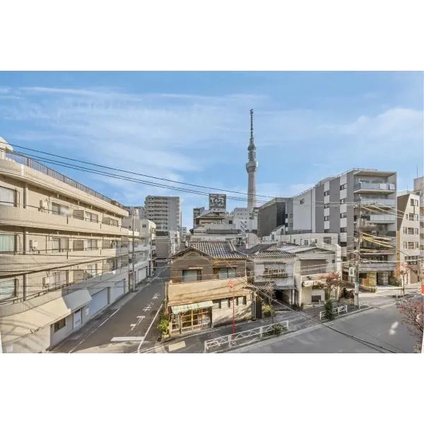 シエルヴィラ桜橋壱番館 バルコニーからの眺望