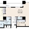 ザ・パークハウス西新宿タワー６０ 間取図