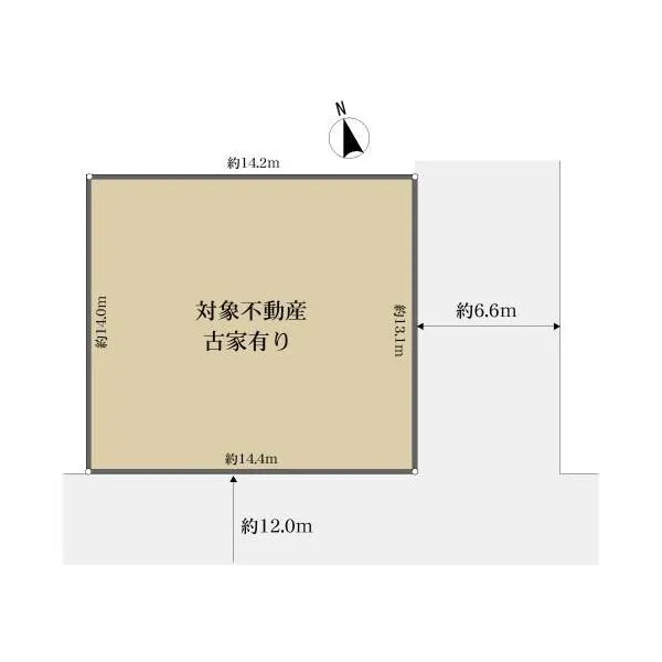 箕面市粟生外院３丁目 間取図