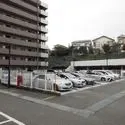 レールシティ十条清水坂公園の駐車スペース