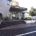 上野毛コートハウスA館のエントランス