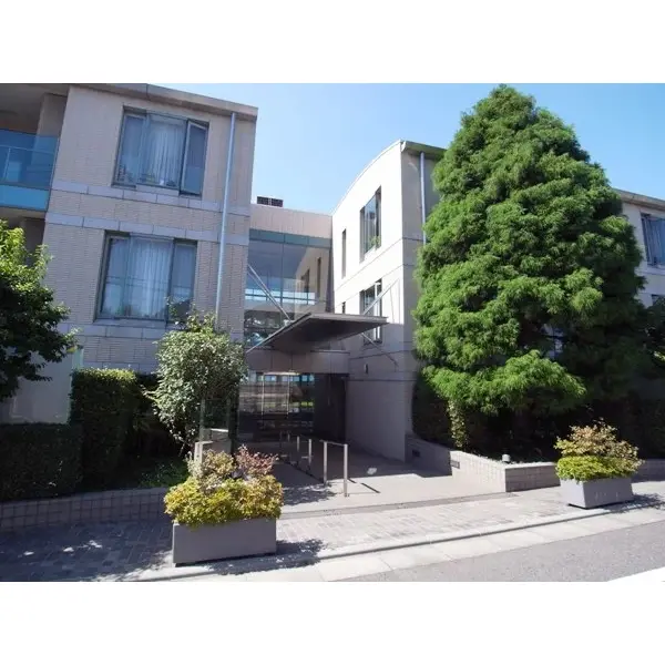 田園調布パークマンションのエントランス