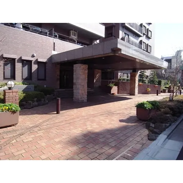 コスモ住吉扇橋のエントランス