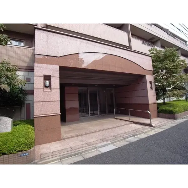 高田馬場パークハウス壱番館のエントランス