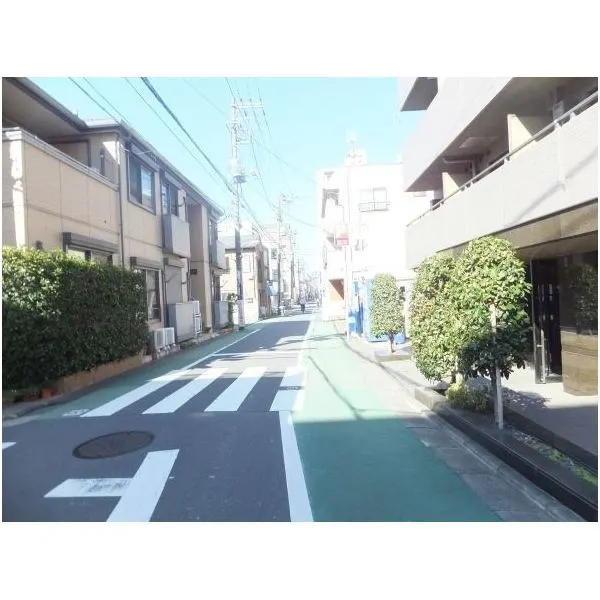 前面道路