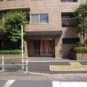 サンクタス元麻布のエントランス