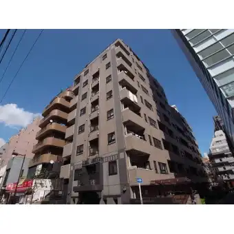 ライオンズマンション麻布十番南の外観