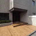 西麻布パークマンションのエントランス