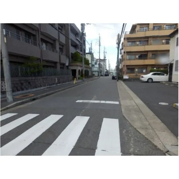 前面道路