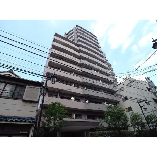 ザ・パームス東中野エアリィタワーの外観