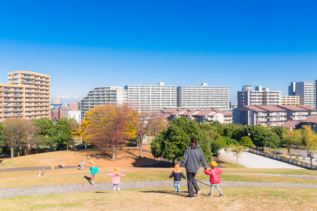 子供と過ごせる公園